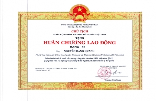 Huân chương Lao động Hạng Ba